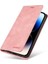 Iphone 15 Için Kılıf Pro Koruyucu Folyo Cüzdan Manyetik Pu Deri (Yurt Dışından) 5