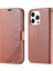 iPhone 15 Pro Pu Deri Telefon Kapağı, Stand Cüzdanı ile Tam Koruma Telefon Kılıfı (Yurt Dışından) 1