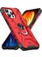 iPhone 15 Pro Max Için Halka Tutucu Standlı Çift Katmanlı Telefon Kılıfı - Mavi (Yurt Dışından) 1