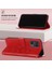 Find X5 Pro Için Kelebek Pu Deri Çevirmeli Cüzdan Stand Telefon Kılıfı - Kırmızı (Yurt Dışından) 1