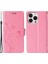 iPhone 15 Pro Max Cep Telefonu Kılıfı Pu Deri Cüzdan Kapak Stand Kayışı (Yurt Dışından) 2