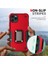 iPhone 11 Pro Için Metal Halka Tutucu Stand Çift Katmanlı Telefon Koruyucu Kılıf Pembe (Yurt Dışından) 5
