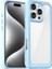 iPhone 16 Pro Için Şeffaf Pc Arka Tpu Tampon Telefon Kılıfı - Siyah (Yurt Dışından) 1