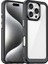 iPhone 16 Pro Için Şeffaf Pc Arka Tpu Tampon Telefon Kılıfı - Siyah (Yurt Dışından) 2