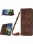 Samsung Galaxy S21 Plus ile Uyumlu Kordon Crossbody Boyun Askısı Koruyucu Çevirme Yumuşak Pu Deri Telefon Kılıfı (Yurt Dışından) 2