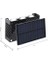 Tzsmum LED Solar Duvar Lambası Dış Duvar Lambası Yukarı ve Aşağı Aydınlatmalı Duvar Aydınlatması IP65 Su Geçirmez Solar Lambalar Duvar Lambaları Siyah Bahçe Balkon Teras Için Sıcak I (Yurt Dışından) 5