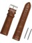 18MM Açık Kahverengi Taba Kroko Saat Kordonu Kayış (Yurt Dışından) 1