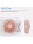 Mini Fan, Küçük Kişisel USB Masa Fanı, 3 Hız Taşınabilir Masaüstü Masa Soğutma Fanı USB ile Güçlenir, Güçlü Rüzgar, Sessiz Çalışma Pembe (Yurt Dışından) 3