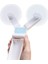 Taşınabilir El Fanı Kişisel Mini Cep Fanı USB Şarj Edilebilir El Fanları 2 Hızlı Çift Kafa Güçlü Rüzgar (Yurt Dışından) 1