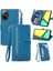 Realme C67 4g Flip Fermuar Tarzı Çoklu Kart Yuvası Cüzdan Için Flip Case (Yurt Dışından) 1
