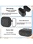 Düz Renk Silikon Için 1/2 Nesil Kanca ile Bluetooth Kulaklık Kılıfı (Yurt Dışından) 5