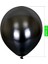 Metalik Balon Siyah 100 Adet 3