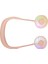 Yaratıcı Mini Asılı Boyun Tipi Fan Dış Mekan LED Fan Pembe (Yurt Dışından) 4