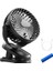 Klipsli Ultra Sessiz Mini USB Fan - Siyah (Yurt Dışından) 2