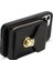 Apple iPhone 11 Pu Deri Kaplamalı Tpu Kart Yuvası Telefon Kılıf Stand Crossbody Fermuar Kapak Black (Yurt Dışından) 3