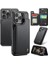 IPhone 16 Için Flip Case Pro Rfıd Engelleme Stand Pu Deri Kart Ince (Yurt Dışından) 3