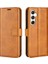 Samsung Galaxy S24 Pu Deri Buzağı Dokusu Tam Koruyucu Telefon Kapağı (Yurt Dışından) 2