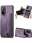Realme C67 Standı Fonksiyonu Için Kılıf Vintage Fermuar Cüzdan Katlanabilir Geri (Yurt Dışından) 1