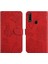 Oppo 2020 2020/A8 Anti-Damla Koruma Çiçekler ve Kelebekler Pu Için Telefon Kılıfı (Yurt Dışından) 1