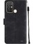 Blade A52 Için Deri Cüzdan Flip Stand Telefon Kılıfı - Siyah (Yurt Dışından) 4