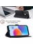 Blade A52 Için Deri Cüzdan Flip Stand Telefon Kılıfı - Siyah (Yurt Dışından) 5