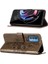 Edge 20 Pro Için Kelebek Pu Deri Çevirmeli Cüzdan Stand Telefon Kılıfı - Gri (Yurt Dışından) 2