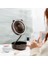Pembe Taşınabilir USB Fan Esnek LED Işık ile Mini Fan Kullanışlı Küçük Masa Masaüstü Soğutma Fanı (Yurt Dışından) 2