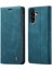 Galaxy A36 Vaka Kart Yuvası Kickstand Manyetik Pu Için Flip Case (Yurt Dışından) 4