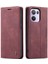 Oppo Reno 13 Pro Flip Folio Kitap Için Flip Case Vintage Pu Deri Kılıf (Yurt Dışından) 2