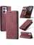 Oppo Reno 13 Pro Flip Folio Kitap Için Flip Case Vintage Pu Deri Kılıf (Yurt Dışından) 3