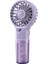 USB Şarj Edilebilir Handhd Buğulanma Fanı Mor (Yurt Dışından) 2