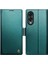 Galaxy S25 Kenar Kickstand Darbeye Vaka Kart Yuvası Için Flip Case (Yurt Dışından) 4