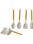1/6 Ölçekli Minyatür Dollhouse Spatula Mini Turner Mutfak Gereçleri Bebek Aksesuarları Oyuncak Dollhouse Aksesuarları, 2 (Yurt Dışından) 1
