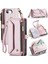 IPhone 16E Fermuar Faturaları Yuvası Kart Tutucu Kılıf Rfıd Için Crossbody Flip Case (Yurt Dışından) 1