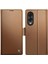 Galaxy S25 Kenar Kickstand Darbeye Vaka Kart Yuvası Için Flip Case (Yurt Dışından) 4