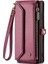 Galaxy S25 Plus Rfıd Engelleme Fermuar Faturaları Için Crossbody Flip Case (Yurt Dışından) 4