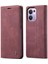 Oppo Reno 13F/5G Için Flip Case Kart Yuvası Kickstand Vintage Pu Flip (Yurt Dışından) 5
