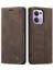 Oppo Reno 13F/5G Için Flip Case Kart Yuvası Kickstand Vintage Pu Flip (Yurt Dışından) 1