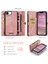 Tpu Pc El Yapımı Deri Kart ile IPhone 16E Cüzdan Kapak Üç Katlı Için Kılıf (Yurt Dışından) 5