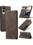 Galaxy S25 Kenar Durumda Kart Yuvası Için Flip Case Kickstand Flip Folio (Yurt Dışından) 3