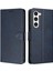 Galaxy S23 Kart Tutucu Rfıd Engelleme Için Klasik Stil Flip Case (Yurt Dışından) 1