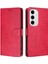 Galaxy S24 Fe Manyetik Kapatma Cüzdan Için Klasik Tarzı Flip Case (Yurt Dışından) 5