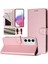 Galaxy S24 Fe Manyetik Kapatma Cüzdan Için Klasik Tarzı Flip Case (Yurt Dışından) 5