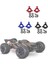 Alüminyum Direksiyon Blokları Rulman 9635 Için 1/8 Traxxas Kızak 95076-4 Rc Araba Yükseltme Parçaları Aksesuarları, Siyah (Yurt Dışından) 5