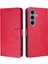 Galaxy S24 Kart Tutucu Rfıd Engelleme Için Klasik Stil Flip Case (Yurt Dışından) 5
