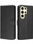 Galaxy S24 Ultra Darbeye Dayanıklı Manyetik Için Klasik Tarzı Flip Case (Yurt Dışından) 5