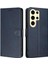 Galaxy S24 Ultra Darbeye Dayanıklı Manyetik Için Klasik Tarzı Flip Case (Yurt Dışından) 5