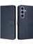 Galaxy S24 Kart Tutucu Rfıd Engelleme Için Klasik Stil Flip Case (Yurt Dışından) 1