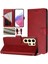 Galaxy S24 Ultra Darbeye Dayanıklı Manyetik Için Klasik Tarzı Flip Case (Yurt Dışından) 1