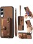 Galaxy S25 Kenar Cüzdan Darbeye Dayanıklı Kayış Bileklik Için Kılıf (Yurt Dışından) 1